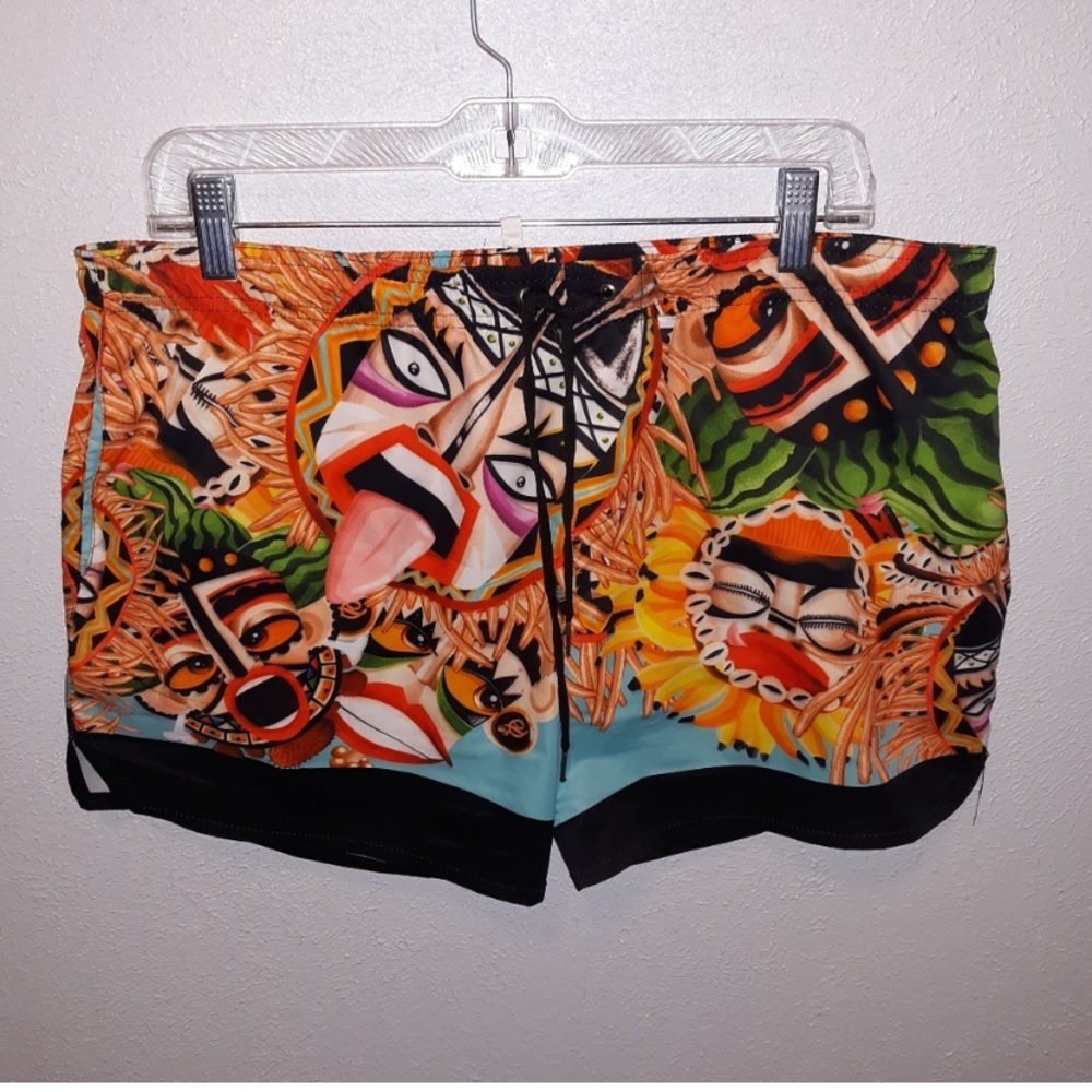 Dsquared2 mask print swimtrunks